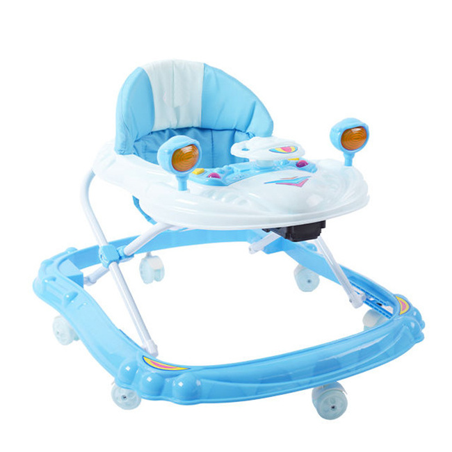 Made in china high sale Ride On Car Music Toy Toddler Round Activity 3 In 1 Baby Walker for Safe Plastic