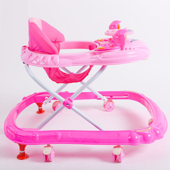 Made in china high sale Ride On Car Music Toy Toddler Round Activity 3 In 1 Baby Walker for Safe Plastic