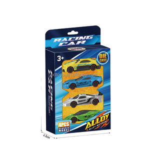 2024 Best-selling mini sliding alloy car Sports car 1:64 scale cast toy for boys learning to walk as a birthday present