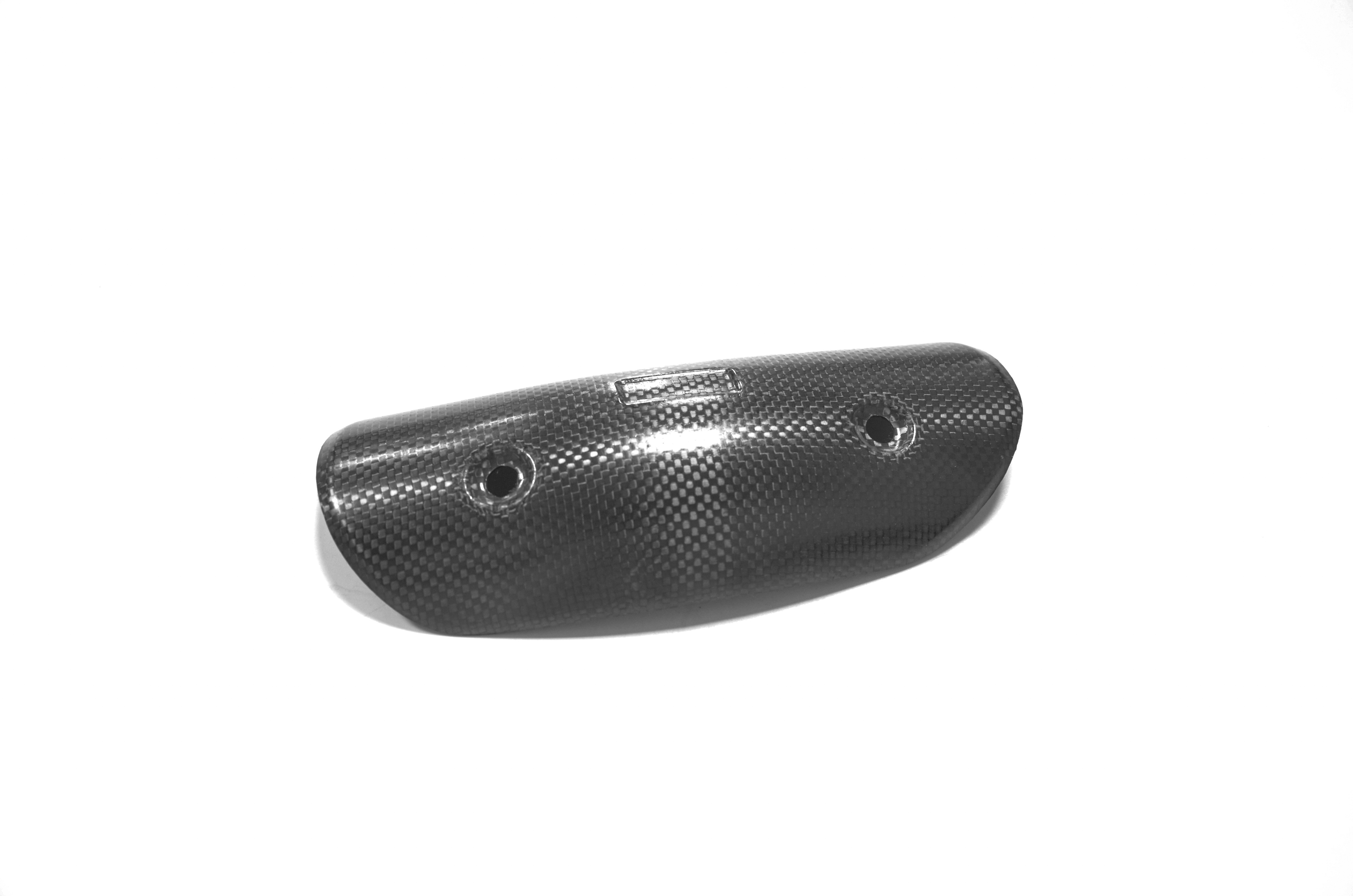 New Design Universal Motorcycle Accessories QJMOTOR Flashing 300s Real Carbon Fiber Products Exhaust Pipe Cover