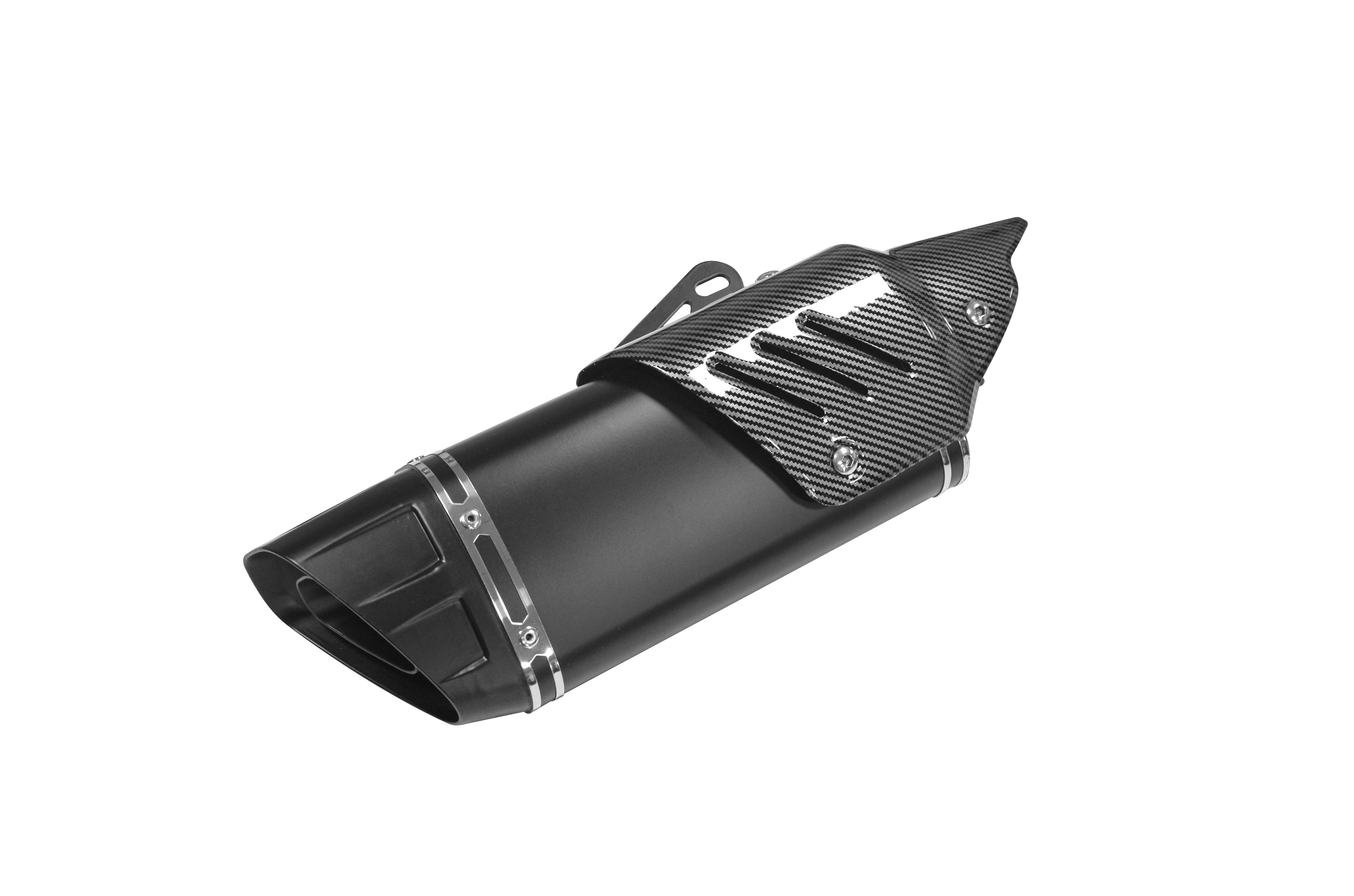 Top Sale exhaust muffler for R1 MT10 R1 M 51mm Motorcycle Exhaust Silence With Carbon Fiber Heat Shield