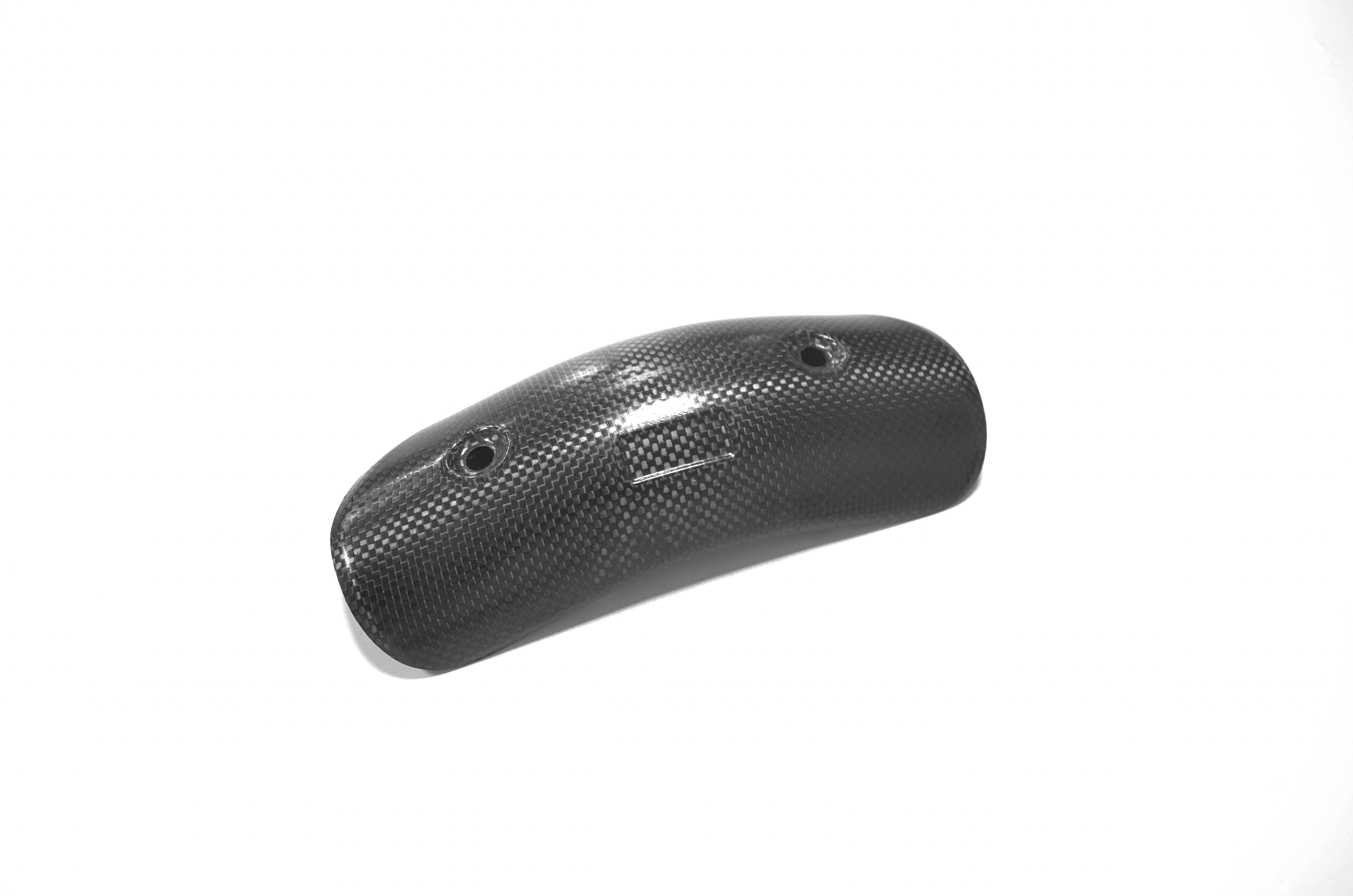 New Design Universal Motorcycle Accessories QJMOTOR Flashing 300s Real Carbon Fiber Products Exhaust Pipe Cover