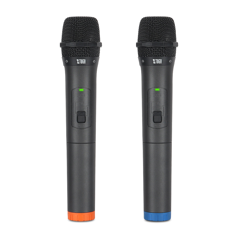 High-quality wireless mic system four handheld 4 channel UHF  microphone sets