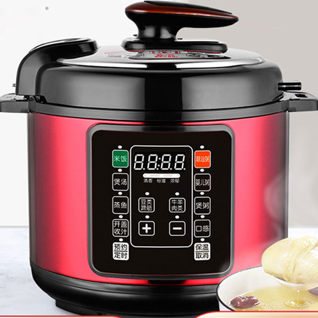 Electric Pressure Cooker 5L Large Capacity Smart Reservation Multifunctional Rice Cooker