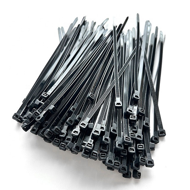 Wholesale Nylon Cable Ties 100mm 150mm 200mm 250mm 300mm Black White Self Locking cable Wire Zip Ties