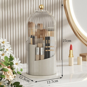 Wholesale Multi-Function Cosmetic Organizer 360 Degree Rotating Makeup Organizer Display Case