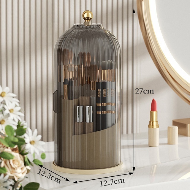 Wholesale Multi-Function Cosmetic Organizer 360 Degree Rotating Makeup Organizer Display Case