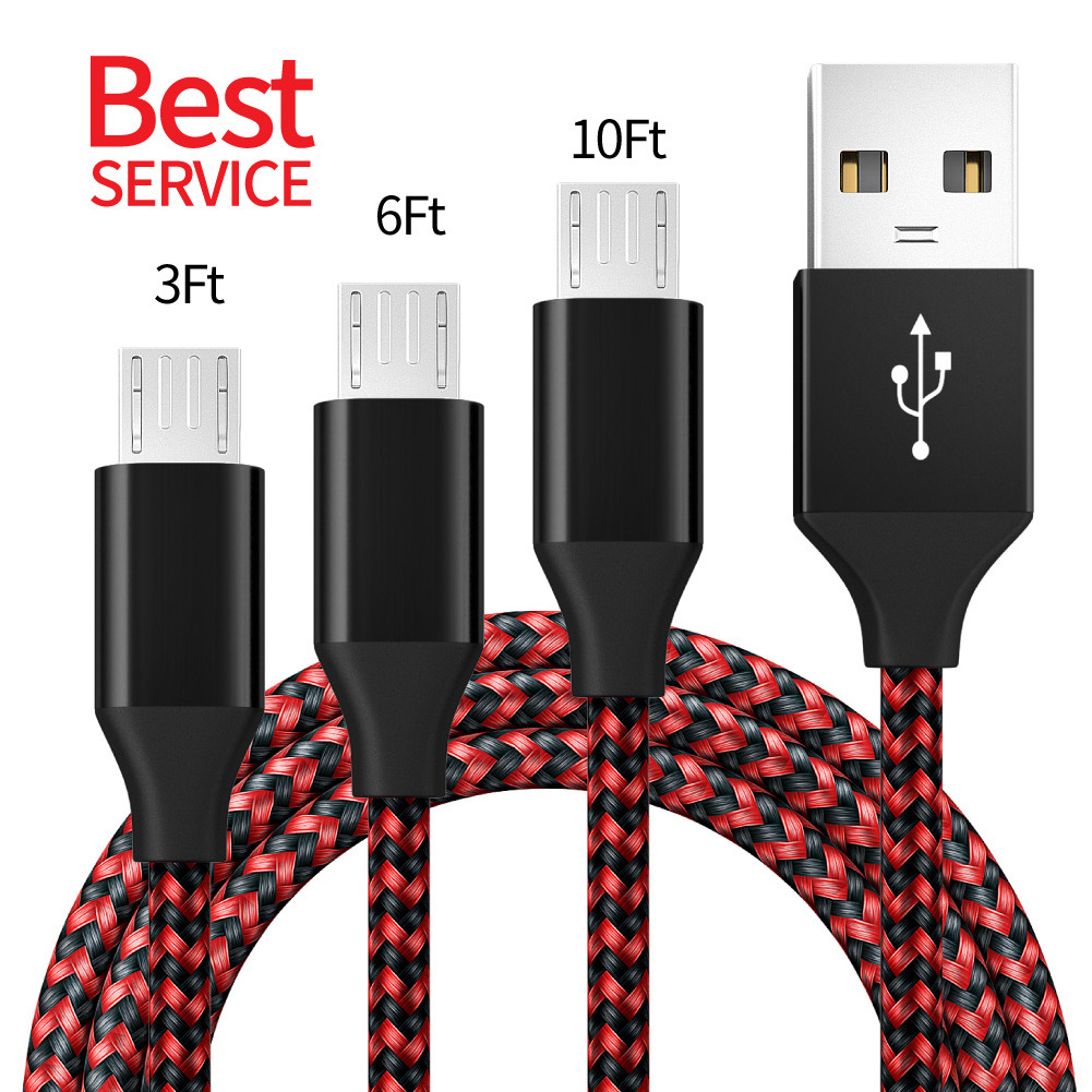 Hot new variety 3ft usb fast charging data cables 2.4 amps  Usb Type c cable Fast Charging