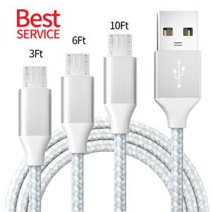 Hot new variety 3ft usb fast charging data cables 2.4 amps  Usb Type c cable Fast Charging