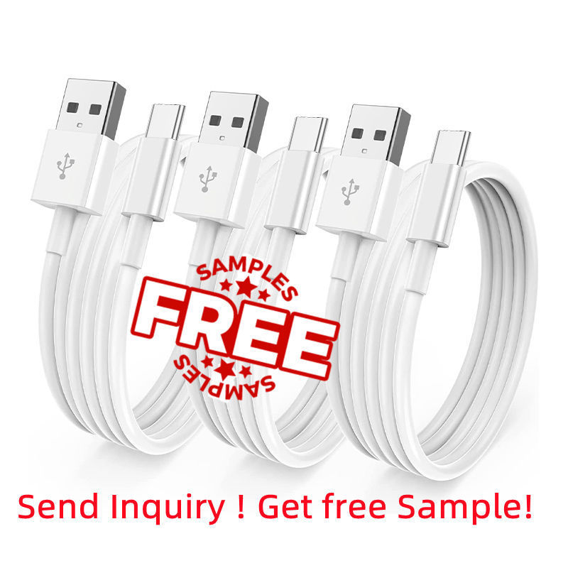 Cheap Type C and Android Charging Cables Headphones Cameras Watches Drone Charging Cables Micro Usb Charger Opp Bag White Black