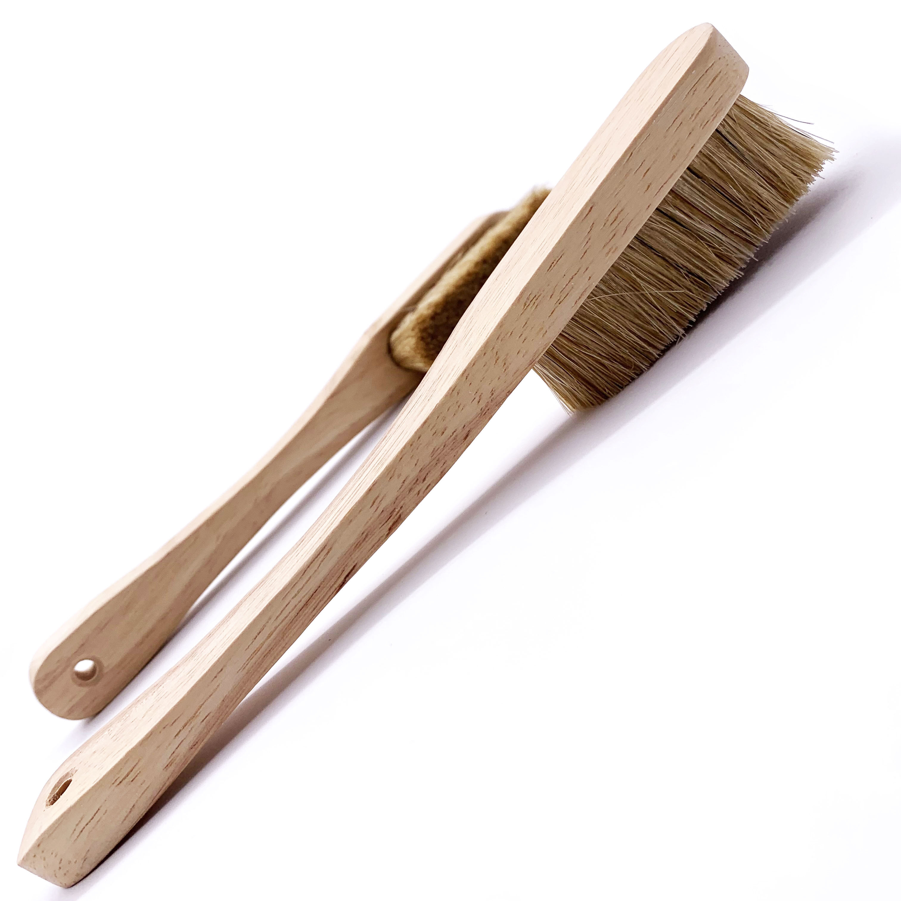 Popular Natural Boars Hair Climbing Chalk Brush With Beech Wood Handle