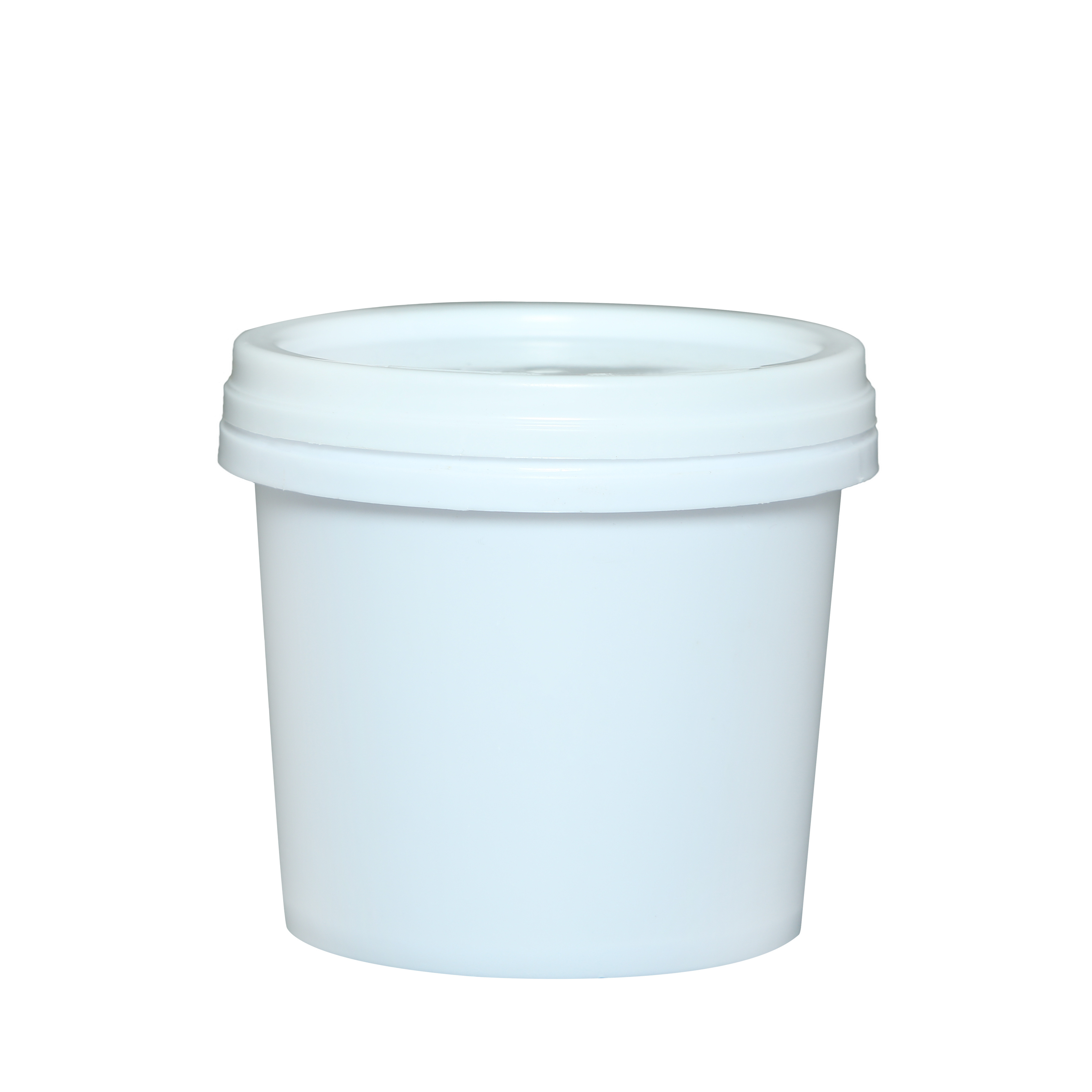 Wholesale Factory Hot Sale Plastic Bucket Iml Color Customized PP Plastic Bucket for Ice Cream Container 1L with Handle