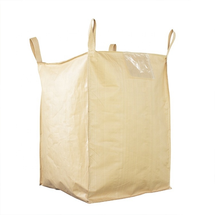 Jumbo Woven Bulk Sand Bags FIBC 1 Ton Bulk Bags Price 1500kg Cement Packaging Big Bags