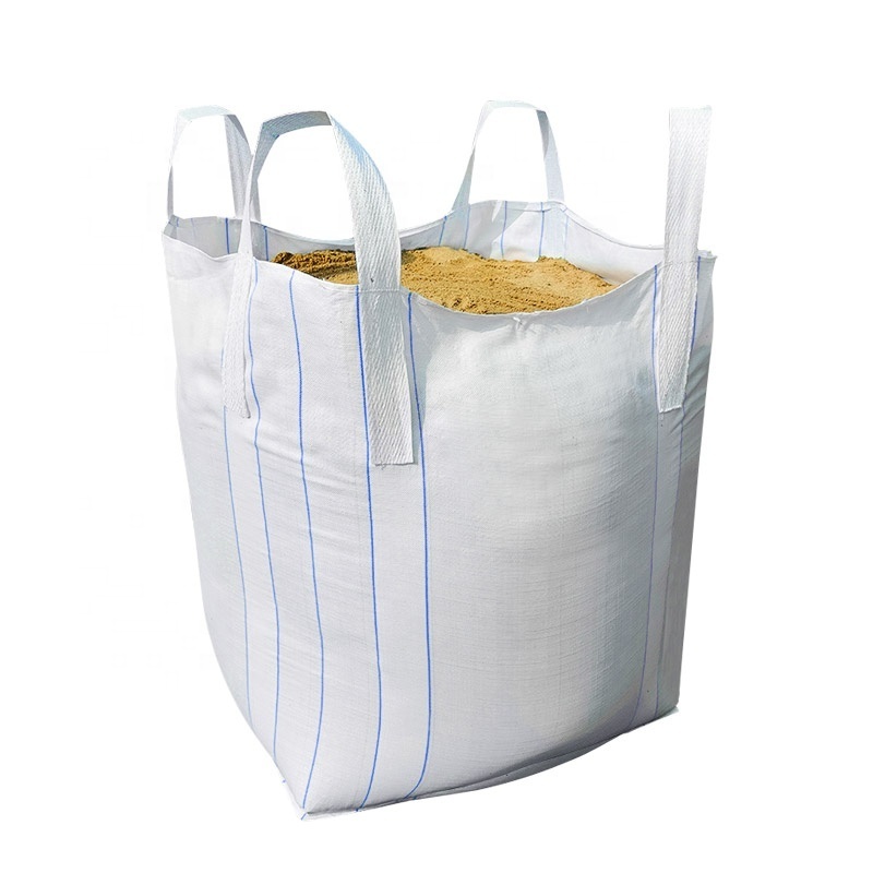 Jumbo Woven Bulk Sand Bags FIBC 1 Ton Bulk Bags Price 1500kg Cement Packaging Big Bags