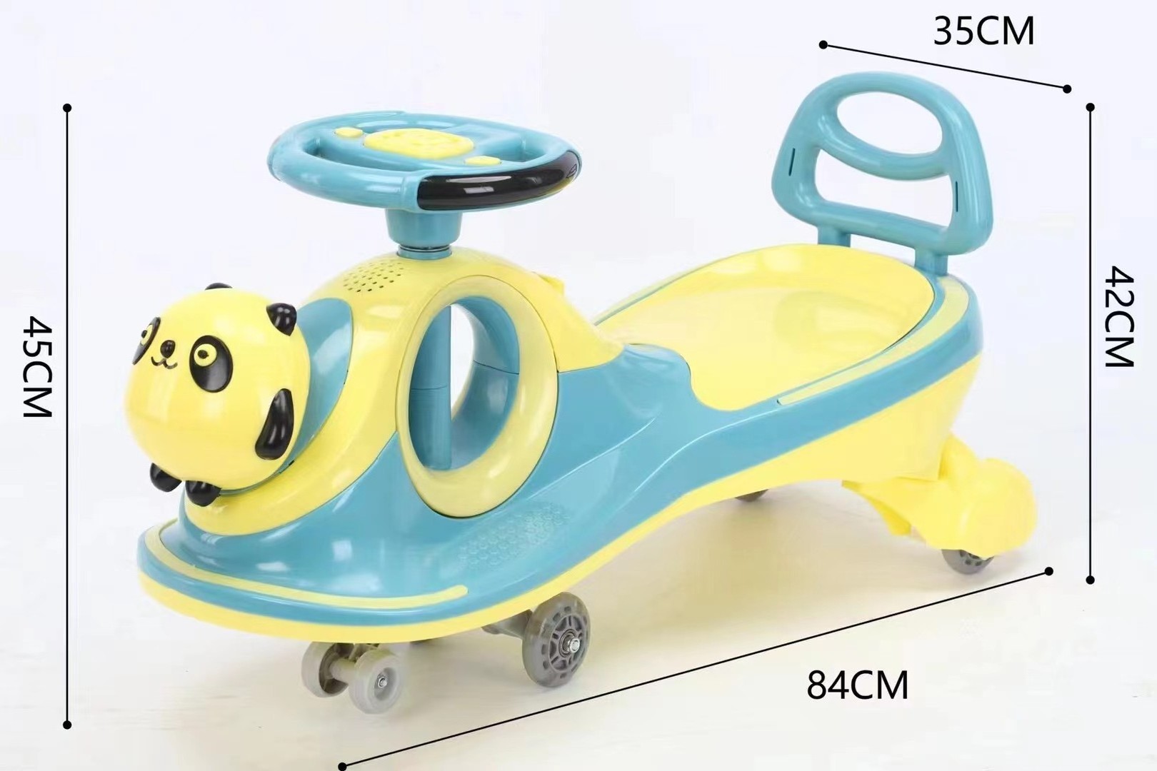 pp Wheels Licensed Cheap Ride On Children Children's Ride-on Electric Toy Kids Swing Twist Wiggle Car For Children