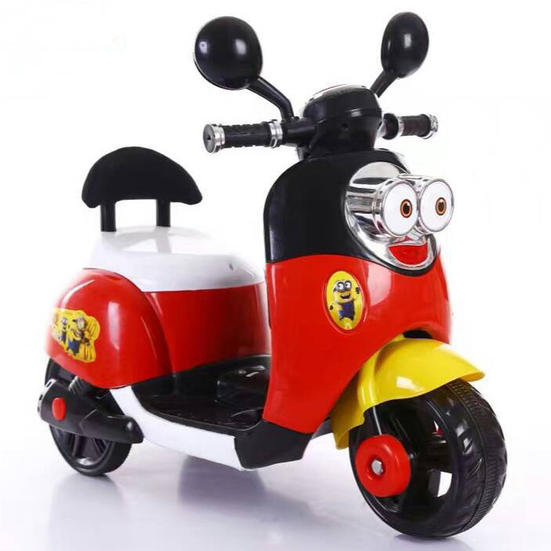 2023 kid 2019 new type popular mickey minnie cartoon three wheel motorcycle electric children children