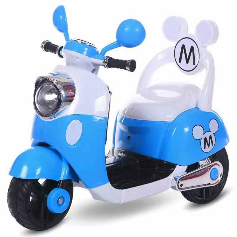 simple electric motorcycle baby's cars pink red and blue three colours new style 2023 hot sale