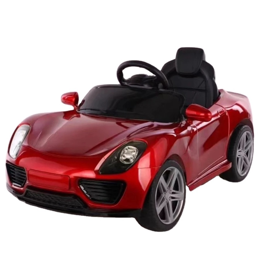 Top selling high quality for kids to ride on car 6 wheels kids battery operated car kids electric car toy with 2 seats