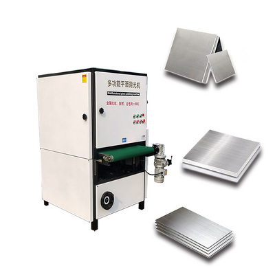 Xieli Machinery New Arrival Wet Metal Flat Sheet Metal Deburring Grinding Polishing Brushing Machine