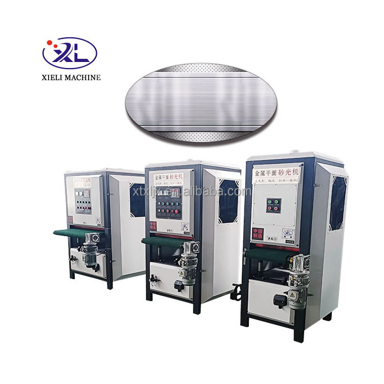 Xieli Machinery Aluminium Sheet Surface Grinding Buffing Flat Polishing Machine manufactures