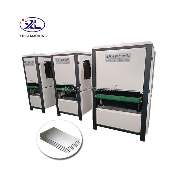 Xieli Machinery Aluminium Sheet Surface Grinding Buffing Flat Polishing Machine manufactures