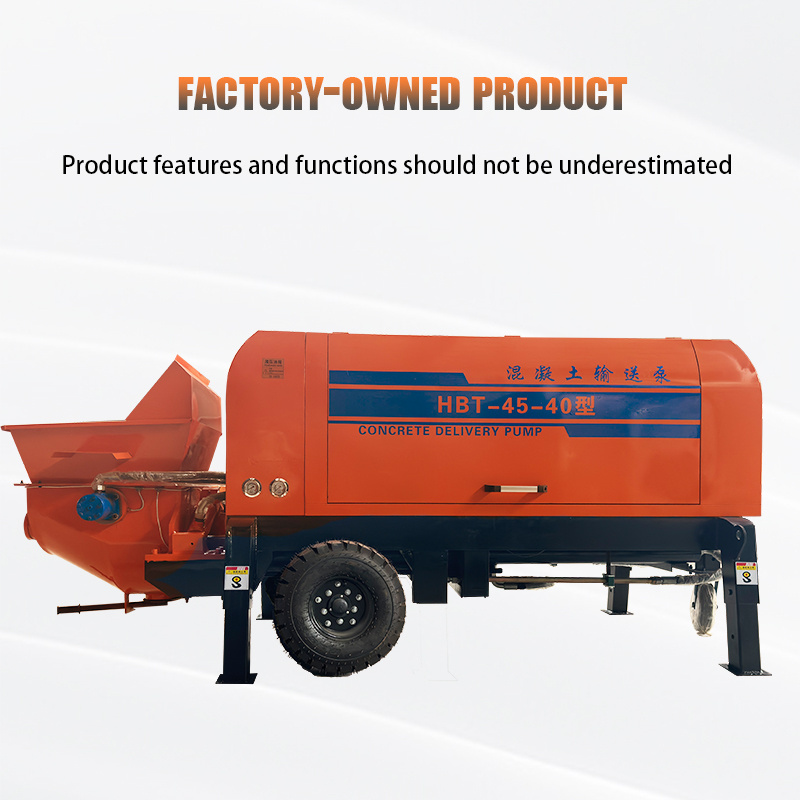 Concrete pumps mini concrete pump truck diesel concrete pump machine