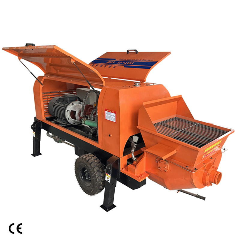 Concrete pumps mini concrete pump truck diesel concrete pump machine