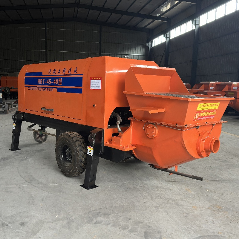 Concrete pump machine Mini diesel electric Concrete machinery Customization concrete mixers truck