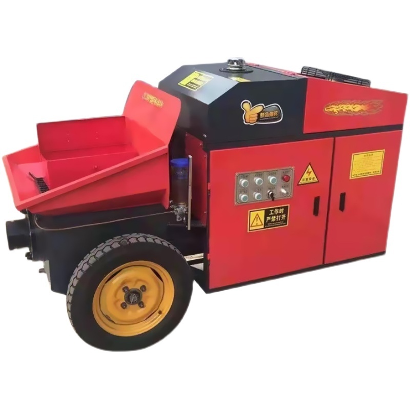 Concrete pump machine Mini diesel electric Concrete machinery Customization concrete mixers truck