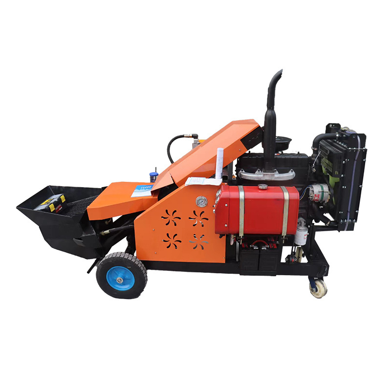 Concrete pump machine Mini diesel electric Concrete machinery Customization concrete mixers truck