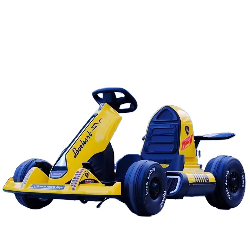 High Quality Kids Electric Go Kart Toy Four-Wheel Adjustable Body for Children