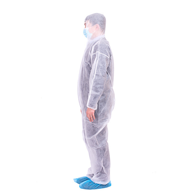 Factory Price Coverall Disposable Coverall Suit Disposable Protective Coverall With Full Size