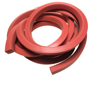 Extruded High Temperature Resistant Rubber Square Silicone EPDM Rubber Foam Sponge Door Gasket Sealing Strip