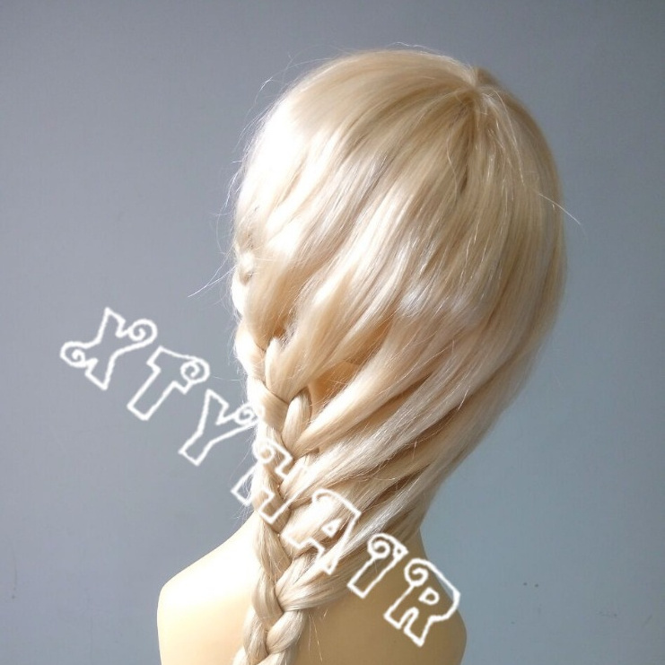 blonde hair toupee for white women hair loss full lace wigs