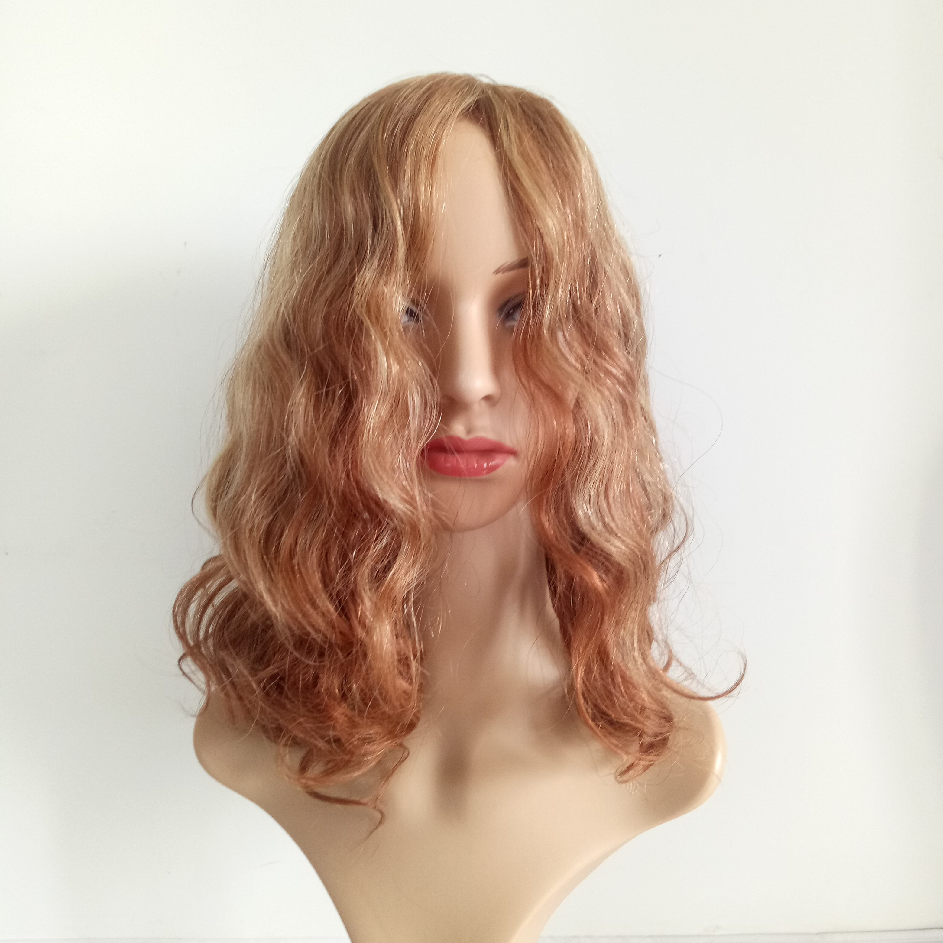 human hair wigs custom alopecia wig mongolian hair silk top European hair Jewish Sheitels wig for white women