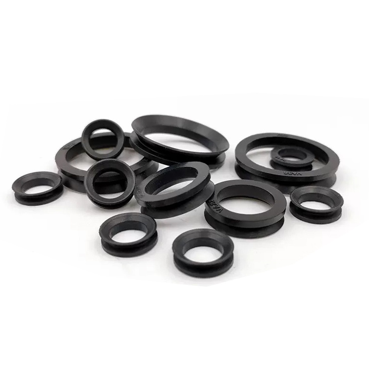 FKM Rubber V-Ring Water Seal Hydraulic Cylinder NBR Rubber V-Seal VA VS VL Rotary Shaft Seal