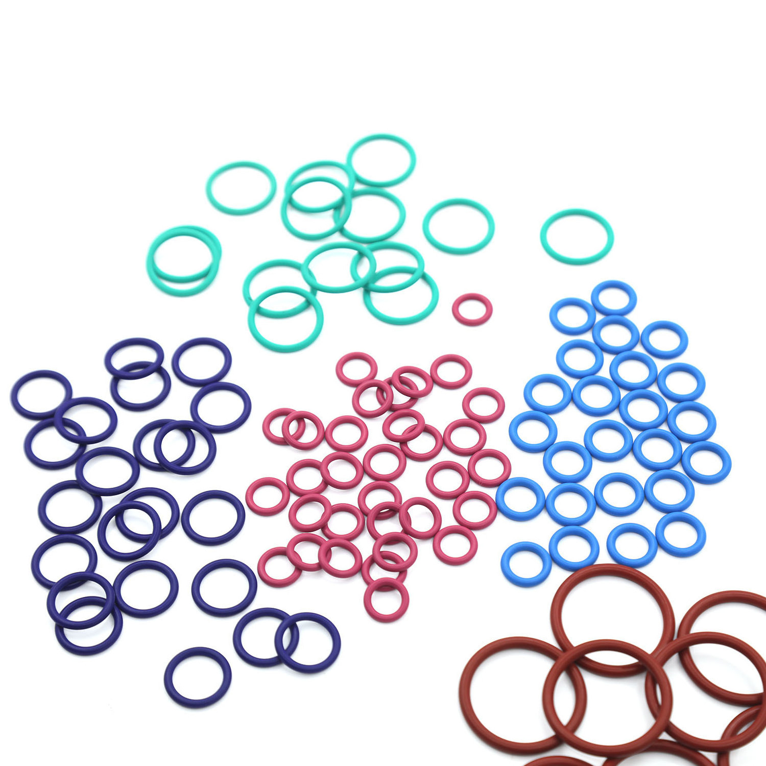 Custom High-Temperature Resistant NBR FKM HNBR Silicone Gasket O-Ring Seals Factory HNBR Nitrile Rubber for Extreme Temperatures