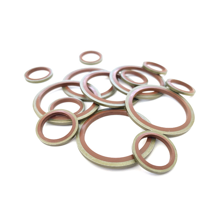 M6 M8 M10 M12 M14 M16-M60Rubber Bonded Washer Seals Dowty Washer