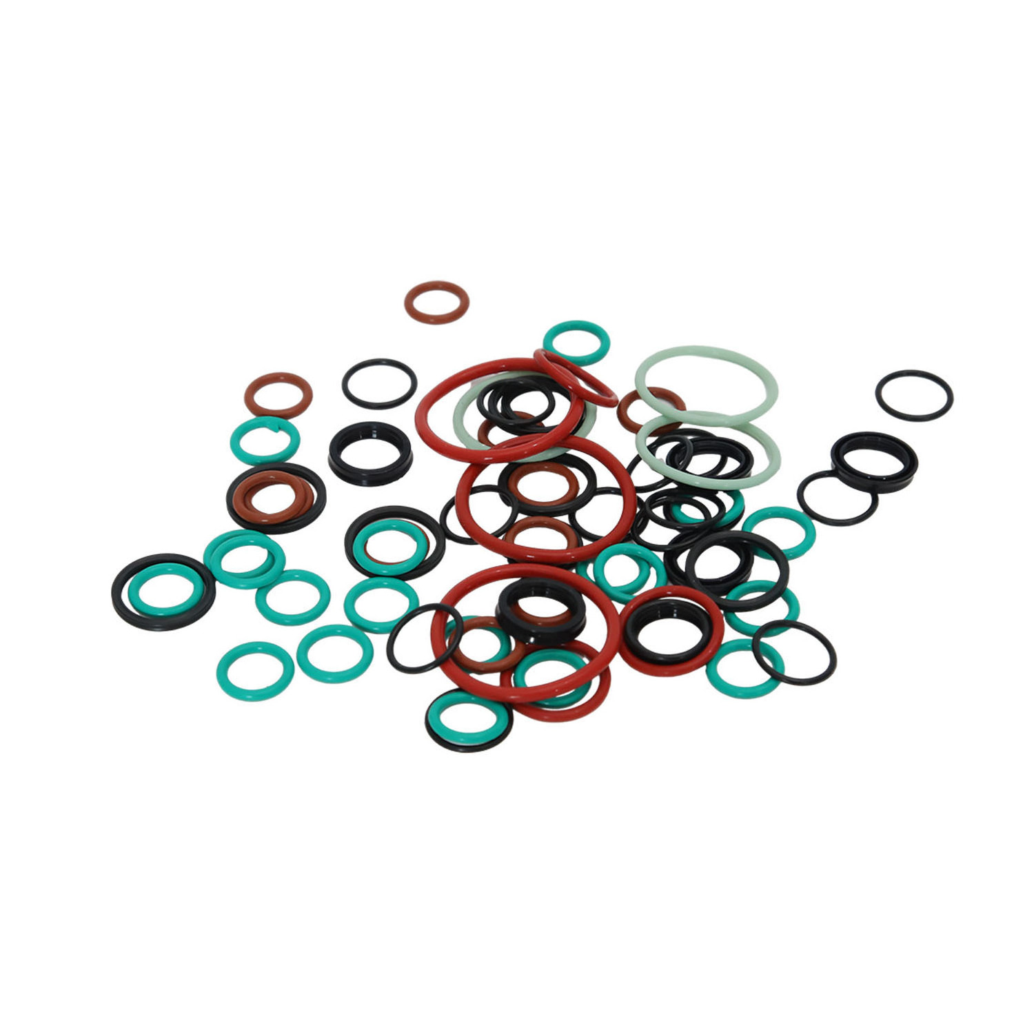 Colored Rubber O Rings Epdm fkm hnbr O-ring natural Rubber Rings Seal Gasket