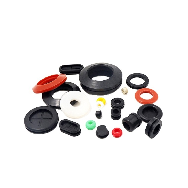 China Manufacturer's Custom Nonstandard round Seal Gasket Rubber Parts NBR & EPDM FKM HNBR Moulded & Cut to Order