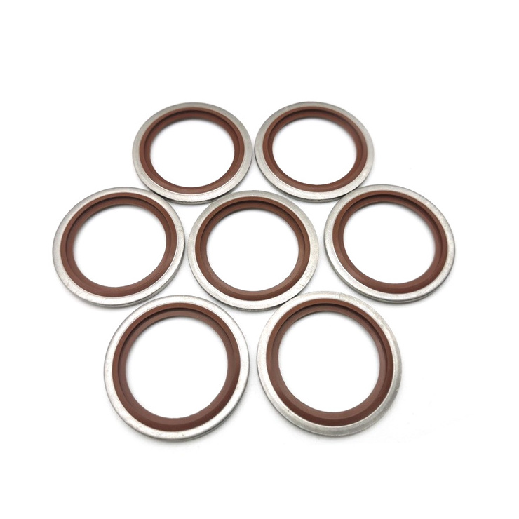 M6 M8 M10 M12 M14 M16-M60Rubber Bonded Washer Seals Dowty Washer