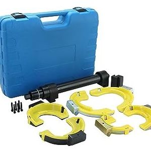 Macpherson Interchangeable Fork Strut Coil Clamp Spring Compressor Extractor Tool Set Style