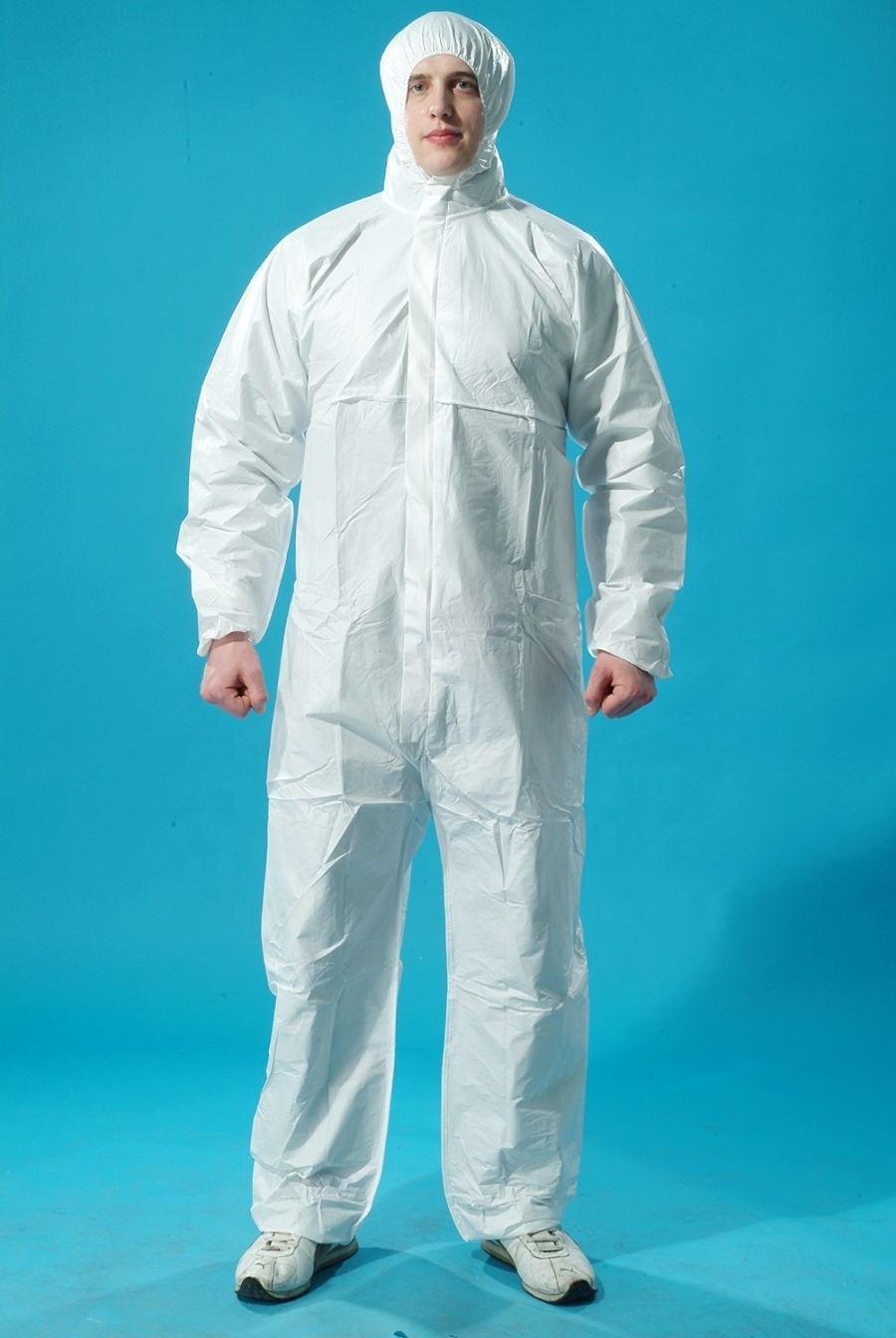 OEM Type 56 PPE Kit Suit Coverall Overall Disposable Chemical Protection Clothes