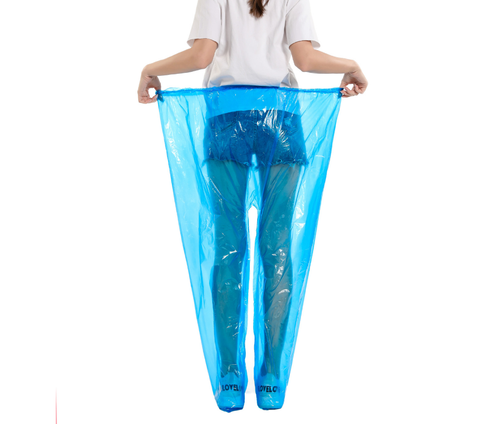 Factory OEM Disposable New Material Raincoat Plastic Waterproof CPE Pants Boots