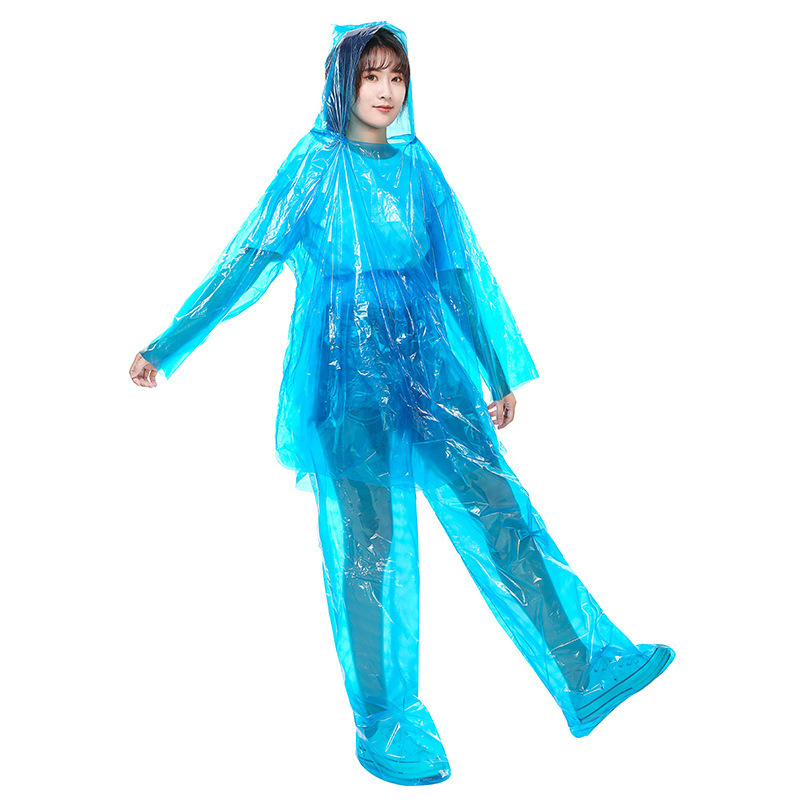 Factory OEM Disposable New Material Raincoat Plastic Waterproof CPE Pants Boots