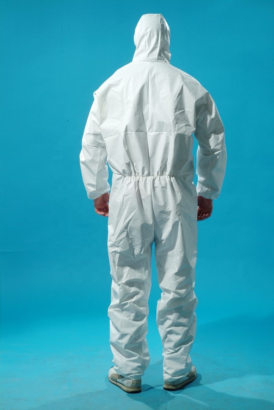 OEM Type 56 PPE Kit Suit Coverall Overall Disposable Chemical Protection Clothes