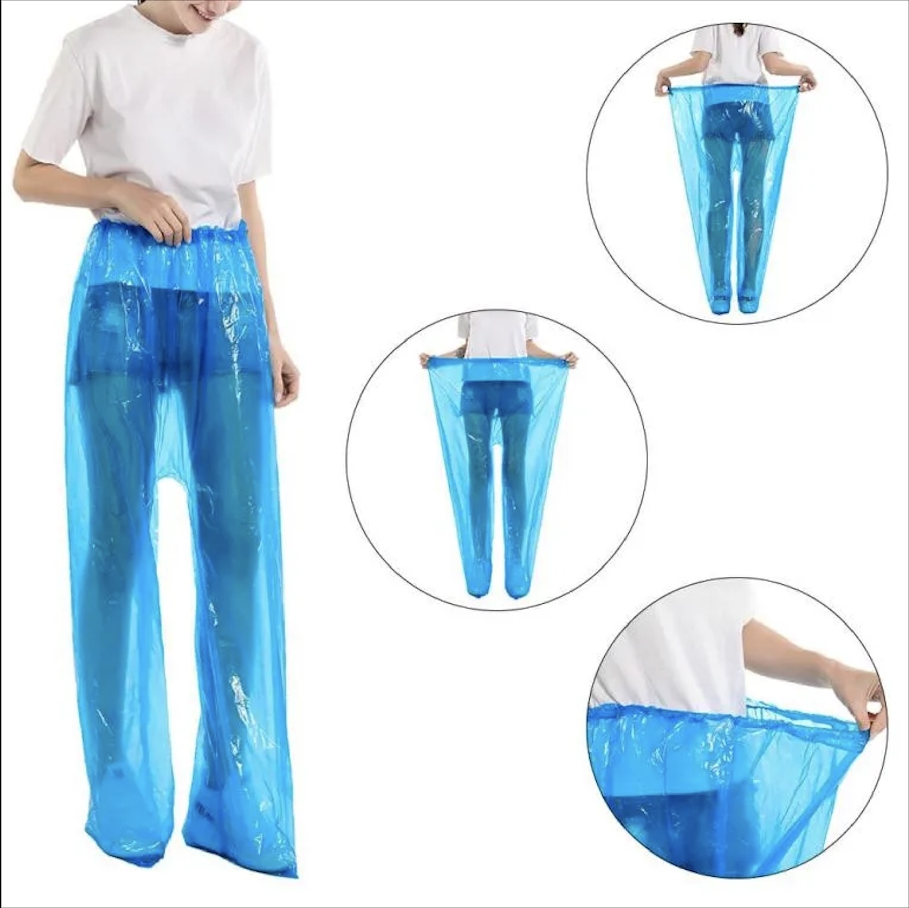 Factory OEM Disposable New Material Raincoat Plastic Waterproof CPE Pants Boots