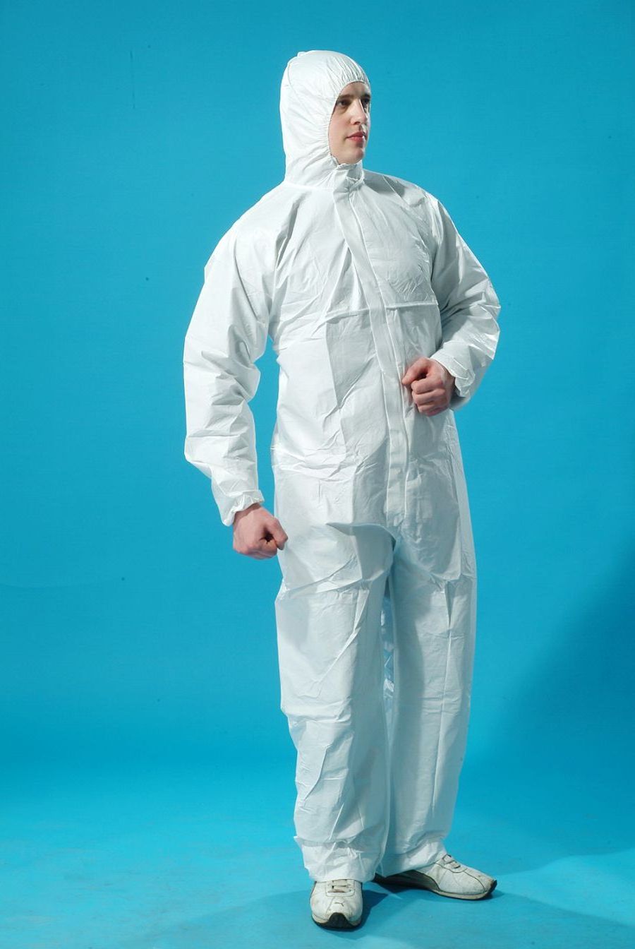 OEM Type 56 PPE Kit Suit Coverall Overall Disposable Chemical Protection Clothes