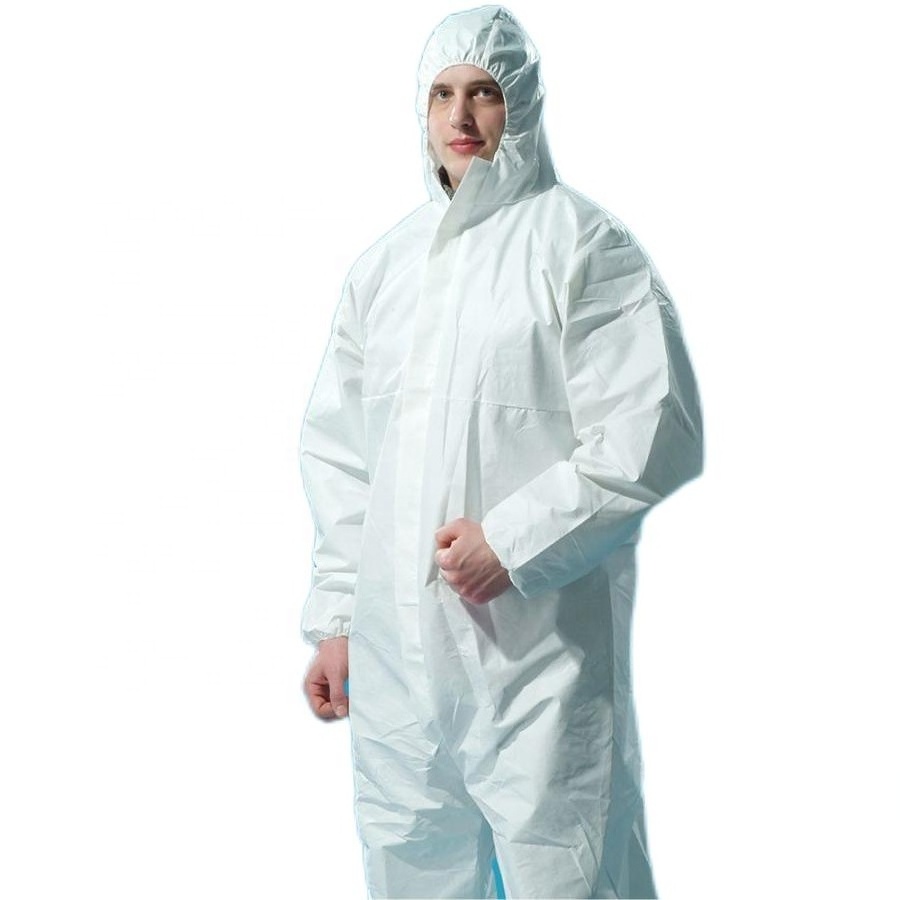 OEM Type 56 PPE Kit Suit Coverall Overall Disposable Chemical Protection Clothes