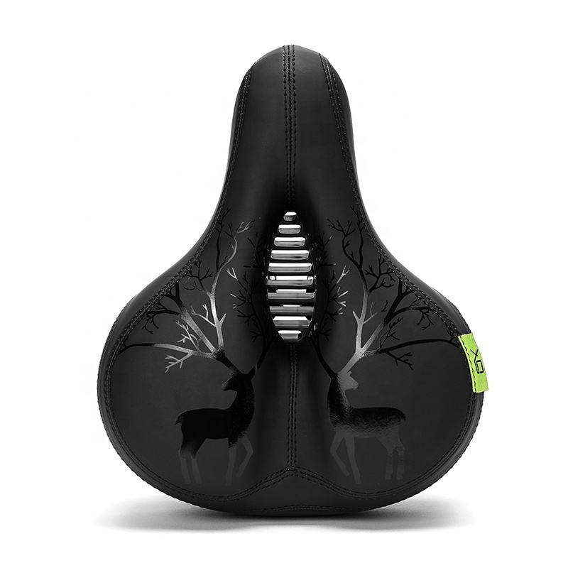 2021 New soft  bicycle saddle  comfortable   bicycle  saddle seat bag Big Bike Saddle  seat bicycle banana seat